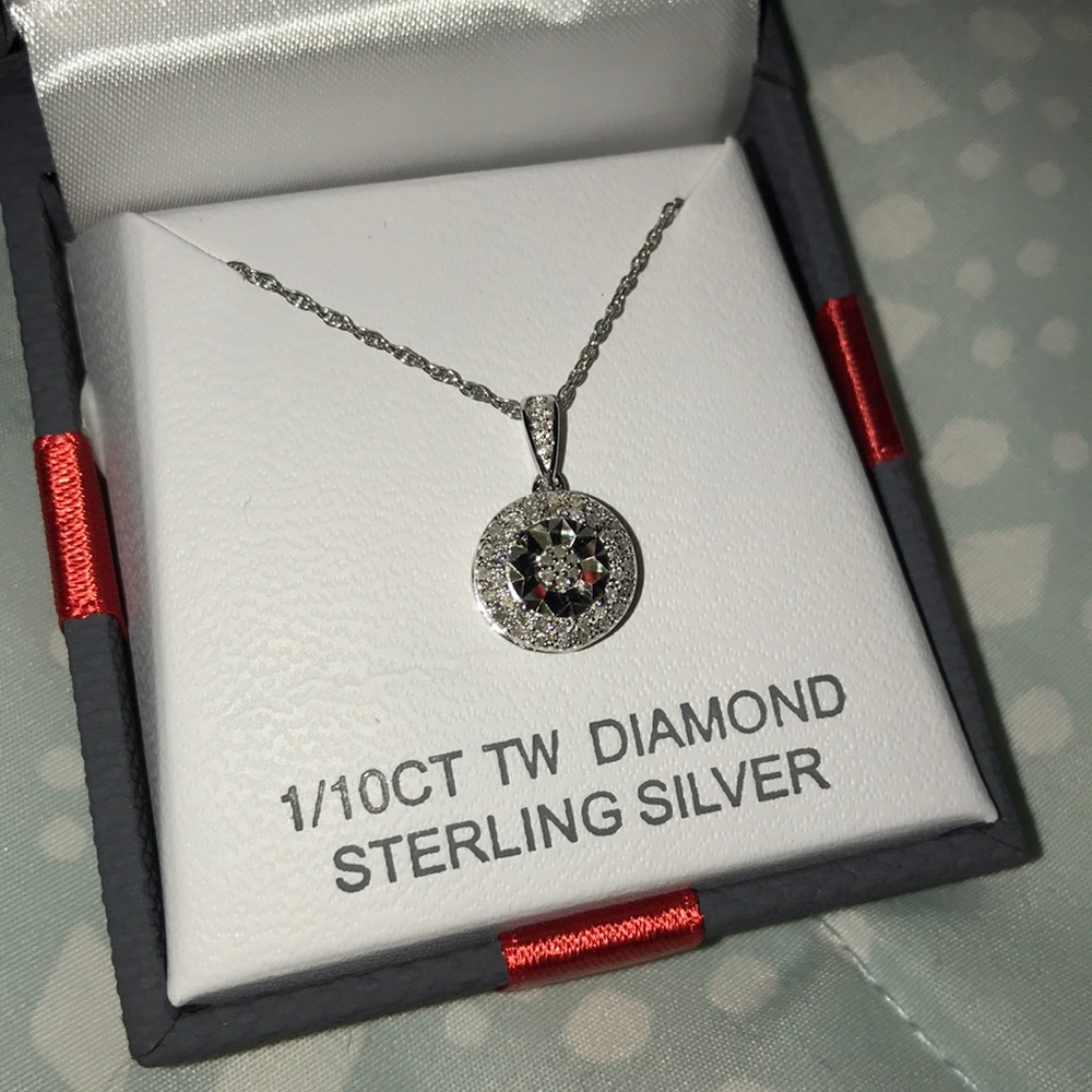 Brand New Diamond Necklace!
